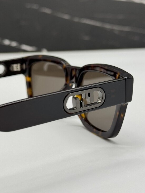 NEW FENDI FE40107I 52E SUNGLASSES HAVANA UNISEX EYEWEAR FENDI